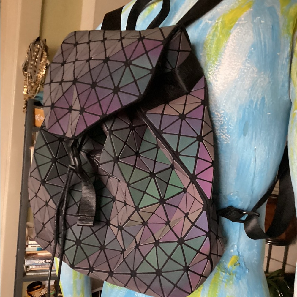 Great iridescent  unisex backpack
